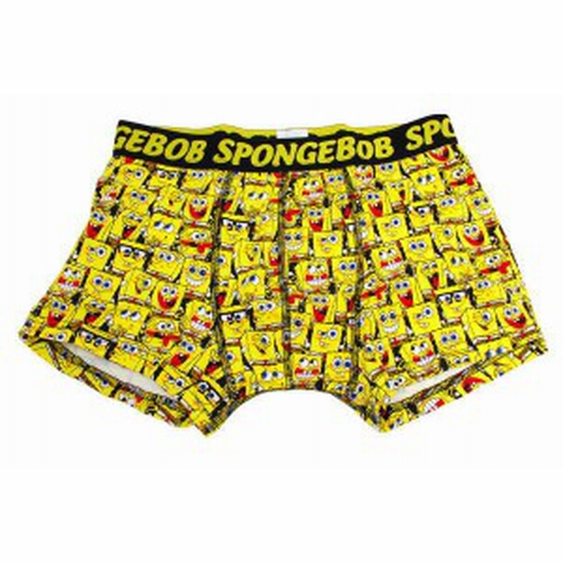 スポンジボブ ボクサーブリーフl スポンジボブぎっしり Spongebob ボブ アニメ キャラクター ボクサー パンツ 通販 Lineポイント最大1 0 Get Lineショッピング