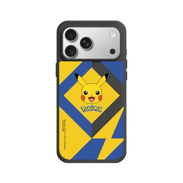 iPhone 17 Pro Max SolidX 黑 - 寶可夢 Pokemon - 幾何閃電