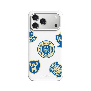 iPhone 17 Pro Max SolidX 白 - 迪士尼-皮克斯 PIXAR - 怪獸大學校徽3