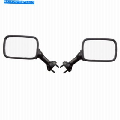 Mirror Kawasaki Ninja ZX 6R手ex 500リアビューミラードット Set Left Right Black For Kawasaki Ninja ZX 6R Hand EX 500 Rear
