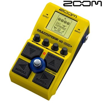 ZOOM / 單顆型電吉他綜合效果器 MS-200D+ / 公司貨保固