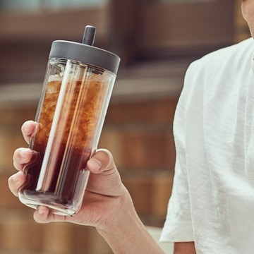 KINTO TO GO BOTTLE  雙層隨手瓶 480ml  夜語灰