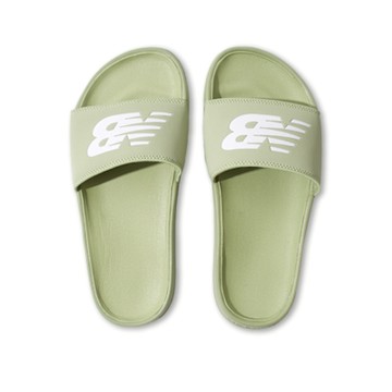 New Balance NB 200 女鞋 黃綠色 緩震 套穿 舒適 休閒 涼拖鞋 SWF200D2