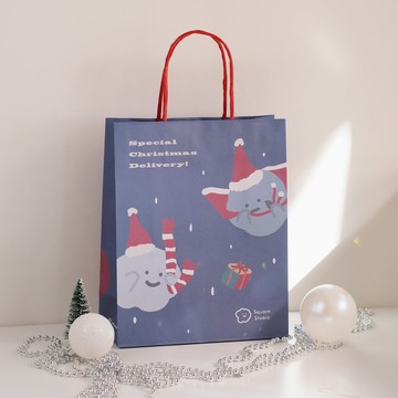 聖誕宅急便紙提袋 紙袋 聖誕禮物 交換禮物 禮物袋 包裝袋