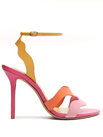 Alexandre Birman - Aila 100mm leather sandals - women - Leather - 36 - Pink