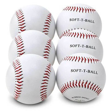 PRO MORIX 練習用安全棒球  Promorix 練習用安全棒球  6個