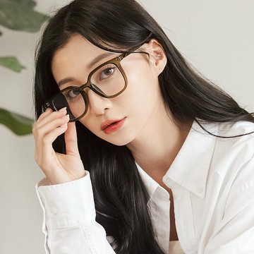 時光的千帆繪卷│羅緞綠韓版個性潮流方框UV400濾藍光眼鏡