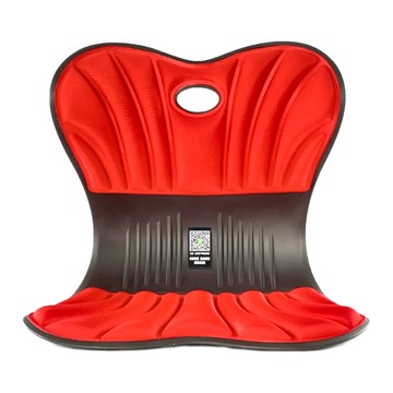 神膚奇肌 護脊矯姿靠背椅  41 x 32 x 35cm  紅色 + 黑色