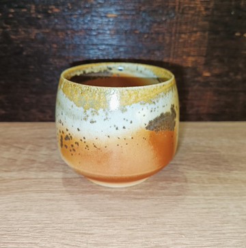 柴燒無釉水杯.茶杯-鶯歌李玟叡