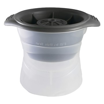 威士忌冰塊模具 CAIM0002 PP 食品級矽膠  圓形  1個