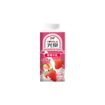 [家速配]光泉草莓牛乳290ml※實際到貨效期約4天以上
