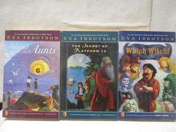 【書寶二手書T9／原文小說_NEC】Island of the Aunts_Which Witch等_3本合售