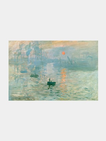 印象日出/1008片/莫內