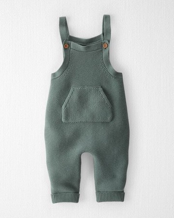 Baby Organic Sweater Knit Overalls