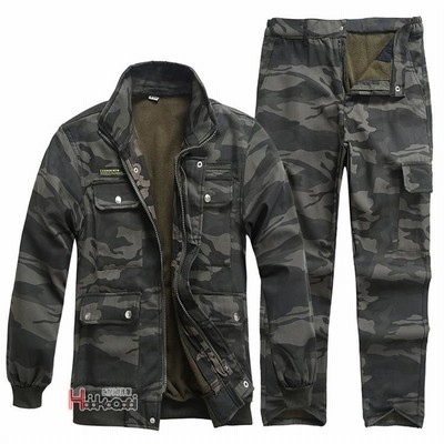 迷彩 アウター ジャケットとパンツセットブランド品