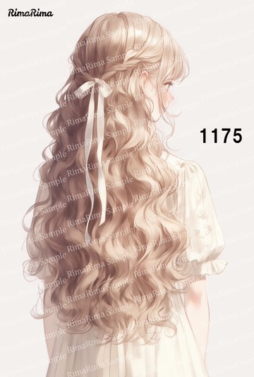 1175 原創貼紙 原創人物貼紙 貼紙 標籤 りまりま RimaRima