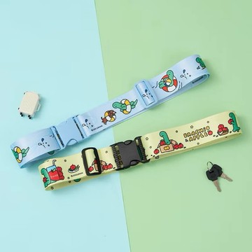 joguman正版授權 恐龍 旅行好物 行李綁帶 行李束帶 旅行箱綁帶 旅遊必備 Unicorn