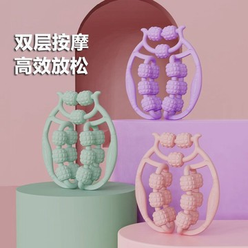 YOG-環形夾腿器美腿器腿部鍛鍊腿滾輪按摩器鍛鍊腿部健身運動器材