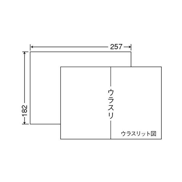 (まとめ) 東洋印刷 ナナコピー シートカットラベル マルチタイプ B5 ノーカット 257×182mm C1B5 1箱（1000シート：100シート×10冊） 〔×10セ...〔代引不可〕