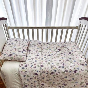 【Caliphil佳麗惠寢具】小森(粉) / 120x150cm / 德國防螨抗菌 / 兒童兩用被 / 四季被 / 水洗被 / 含兒童四季被胎