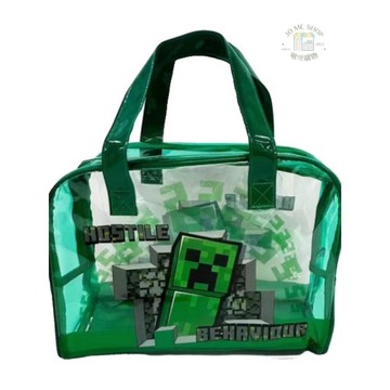 🇯🇵日本限定 現貨 禮物⛏️ 我的世界 Minecraft 麥塊 苦力怕 手提袋 防水 游泳袋 收納包 書袋 購物袋