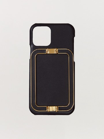 [16 series open] Phone Case Liney Black