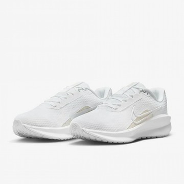 NIKE 慢跑鞋 女鞋 男鞋 運動鞋 緩震 W DOWNSHIFTER 13 白 FD6476-101 (3W5664)