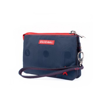 ELLE Active 經典復刻系列-零錢包-藍色