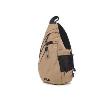 FILA官方直營 單肩包-卡其 BPZ-5101-KK