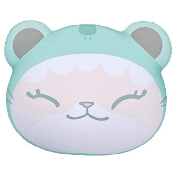 bebehome 檔車油箱護襠緩衝墊  14 x 12 x 2cm  1個  綠色小貓