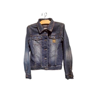 【二手精品 9.9成新】CHANEL香奈兒牛仔夾克(剪水洗標) 編號S142