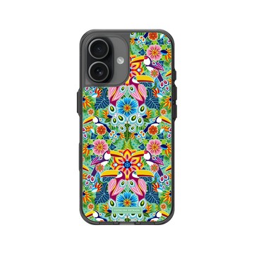 iPhone 17 Clear (相機按鈕) 酷墨灰 - Catalina Estrada - Toucan Jungle
