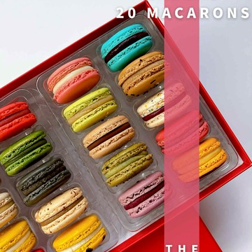 (快速出貨)【HERSTON 海斯頓】 20入馬卡龍全系列禮盒｜伴手禮｜禮物｜生日快樂｜情人節｜新年｜甜點