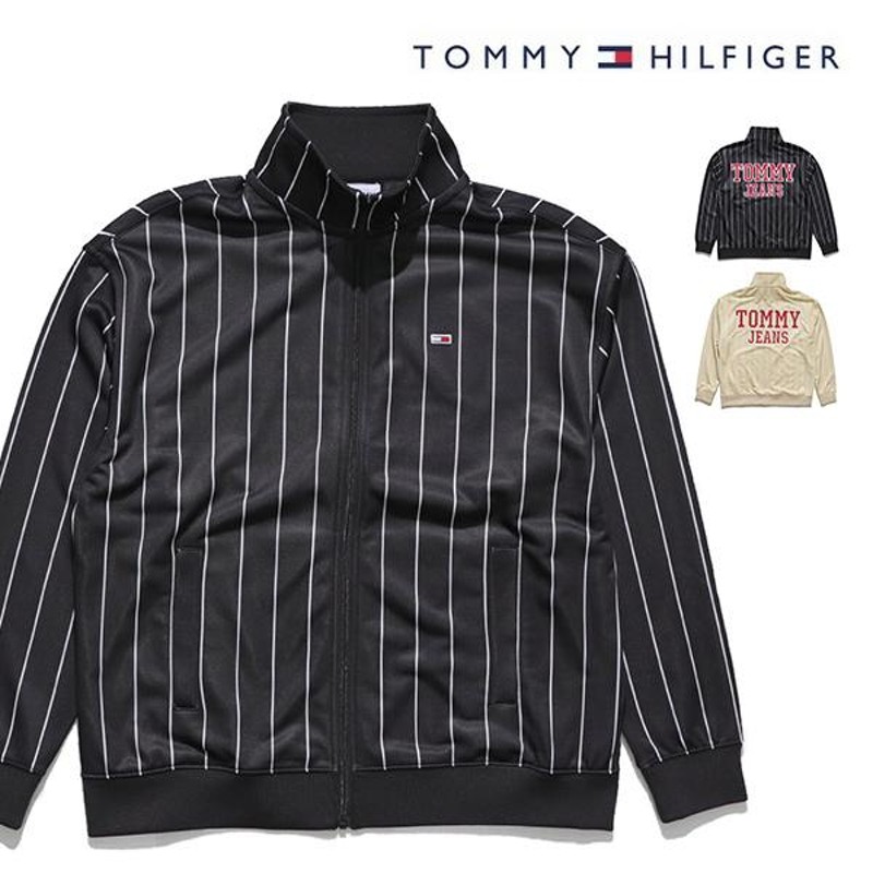 トミージーンズ/TOMMY JEANS PINSTRIPE TRACK JACKET ジャージ