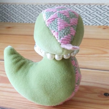 【訂製商品】津輕刺繡十二生肖玩偶・巳