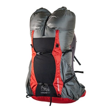 GRANITE GEAR 50025 Virga3 55 登山健行背包 / 0002燧石灰-紅 (R-46-53cm)