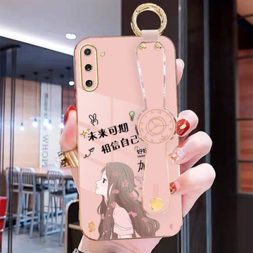 適用適用于三星Note10手機殼nteo10電鍍直邊腕帶nt1O斜跨Samsung新款男女noto10軟硅膠ga1oxy n0te10全攝像頭