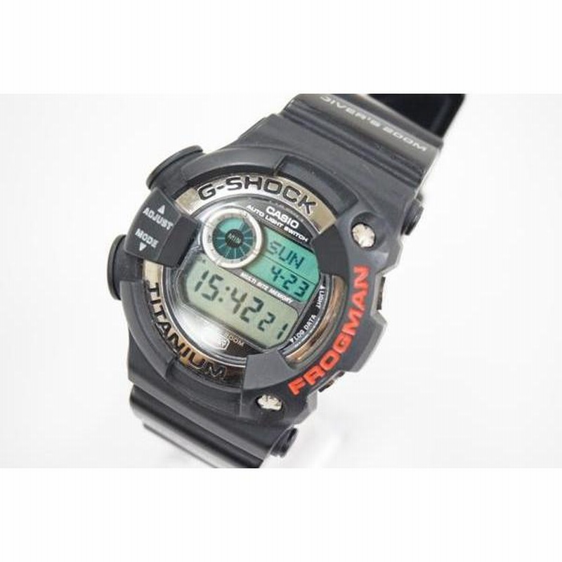 腕時計》CASIO カシオ G-SHOCK Gショック FROGMAN フロッグマン DW-9900 デジタル 腕時計【中古】 |  LINEブランドカタログ