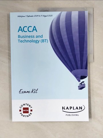 【書寶二手書T7／大學商學_ZM9】BUSINESS AND TECHNOLOGY (BT) - EXAM KIT_KAPLAN