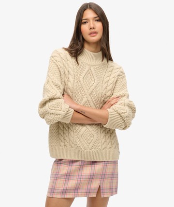 Superdry Women's Women's Check Mini Skirt Pink / Pink Check - Size: 16 Size: 12