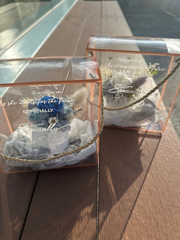 粉系來襲  永生擴香小桌花 擴香盆 永生花 可客製/情人節/紀念