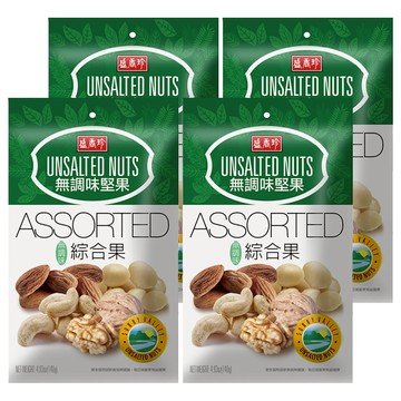 盛香珍 無調味綜合果  90g  4包