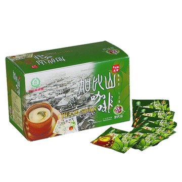 古坑農會 加比山二合一(無糖)即溶咖啡-12g-18入-盒 (2盒組)