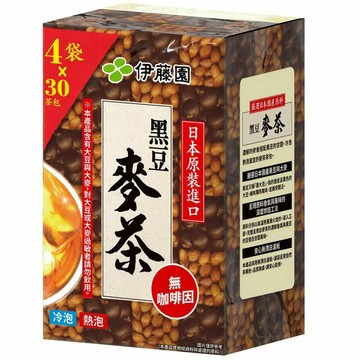 [COSCO代購6] C214743 伊藤園 黑豆麥茶茶包 8公克 X 30包 X 4袋