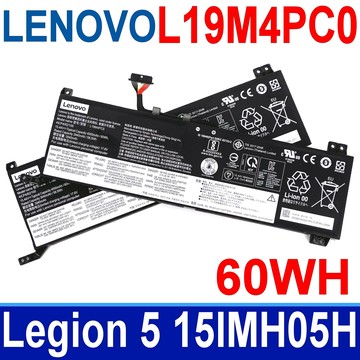 LENOVO L19M4PC0 4芯 原廠電池 4ICP4/62/100 5B10W86195 SB10W86190 SB10W86191 L19C4PC0 L19L4PC0 L19SPC0 Legion 5 15IMH05H LEGION R7000 2020