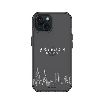 iPhone 15 Clear 酷墨灰 - Friends - 紐約六人行