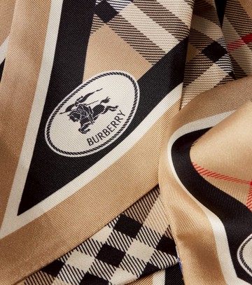 Burberry Burberry Check silk scarf