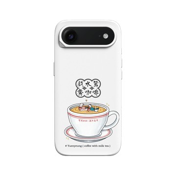 iPhone Air SolidX 白 - 保羅先生 Mr.Paul - 戲水鴛鴦咖啡