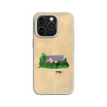 iPhone 16 Pro SolidX 貝殼灰 - Soupy Tang 湯舒皮 - Pink House