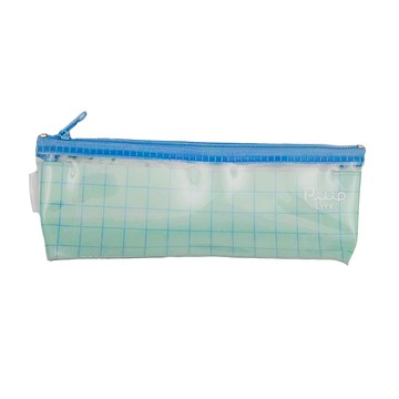 KOKUYO 國譽 Piiip Light 薄型透明筆袋  綠色  1個